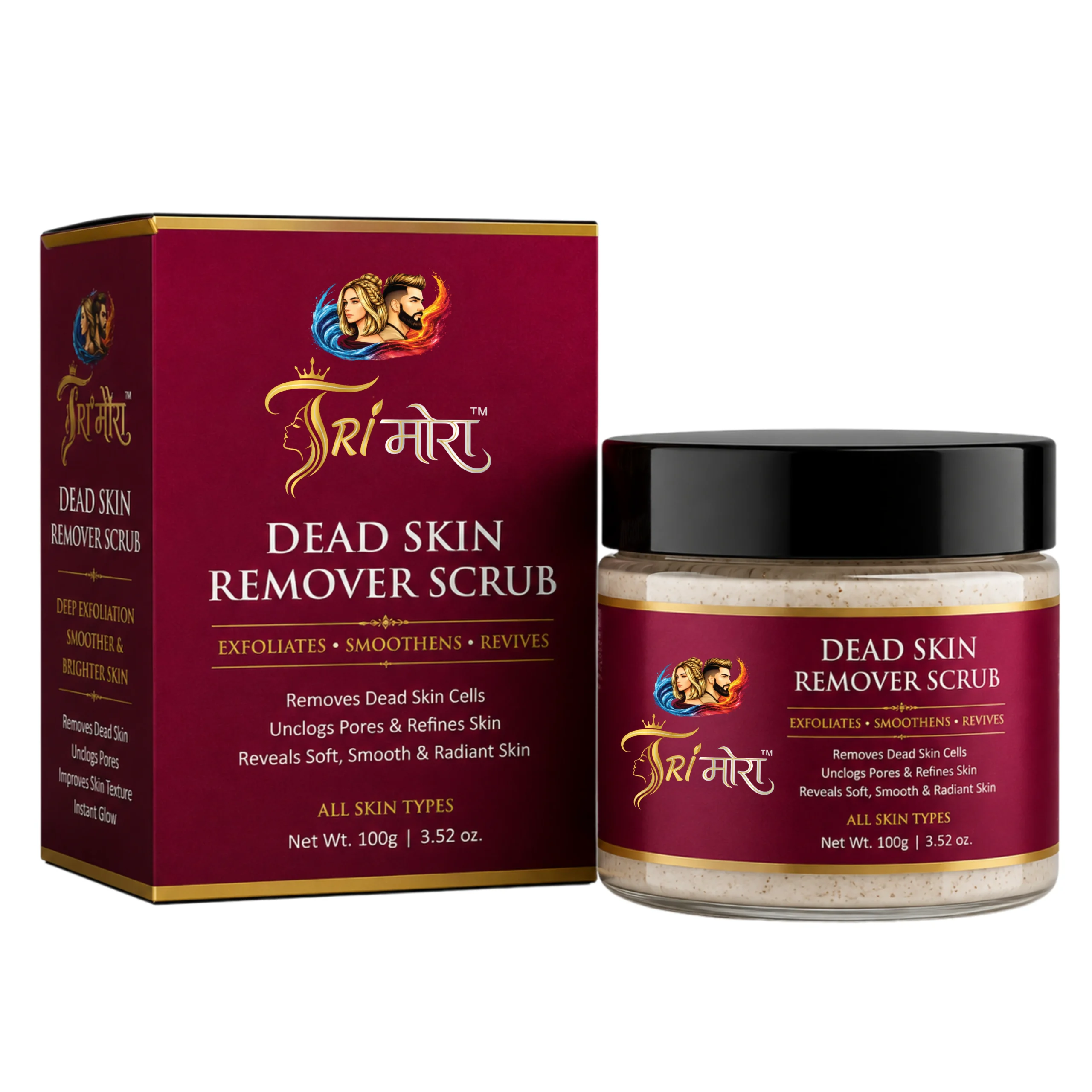 Dead skin remover scrub