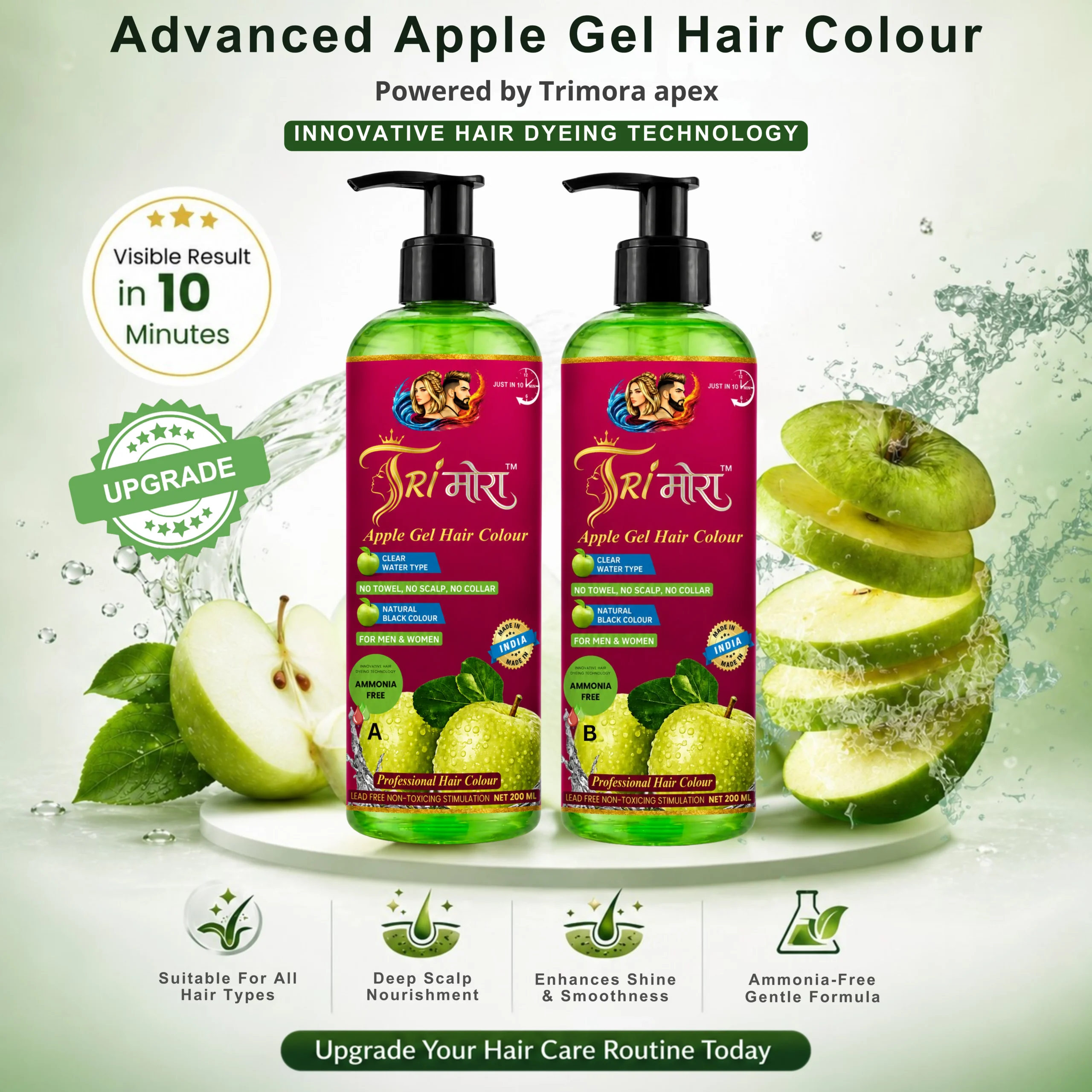 Trimora Apple Gel Hair Colour - Image 8